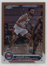 2023-24 Topps G-League Chrome Gold Refractor 3/50 Jordan Hall #42 0nr3