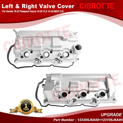 #ad #ad Left amp; Right Valve Cover For Honda 19 23 Passport Acura 15 20 TLX 14 20 MDX 3.5L $197.99