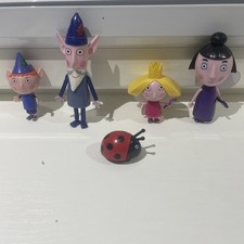 Ben And Holly Figure Bundle Nanny Plum Fairy, Gaston, wise old elf