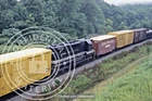 ORIGINAL EKTACHROME SOUTHERN RR GP40-2 # 3080 SLAVE ACTION PARKERS LAKE  1978