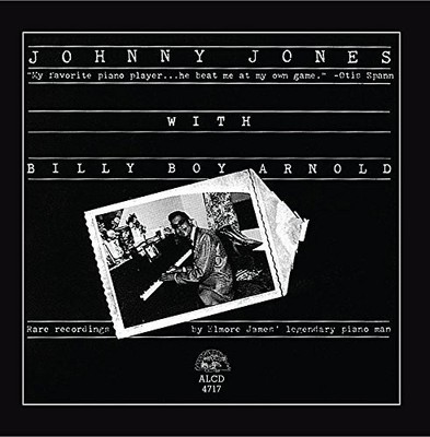 JOHNNY JONES with Billy Boy Arnold CD Elmore James' legendary piano man NICE!