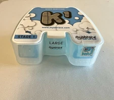 Myobrace Stage 1 - K1 orthodontic training appliance Kids size L Blue MRC