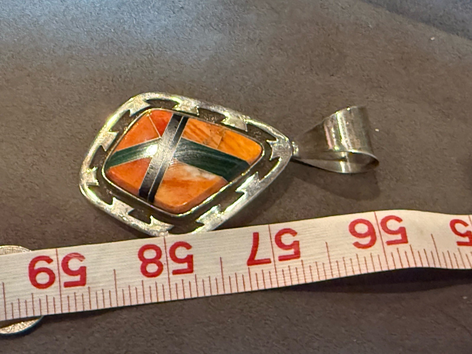 DTR Jay King/Brian Bruce Sterling Silver Spiny Oyster Onyx Inlay ...