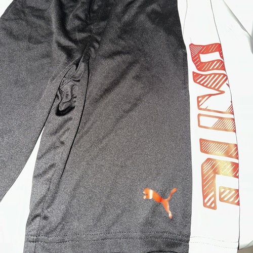 Puma Boys Athletic Shorts Black Small Size 8 - Picture 3 of 8