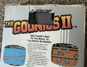 Goonies 2 game for NES Nintendo Game Boxed Protector UK PAL A Cartridge Cart GWO