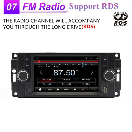 6.2'' Android 14 Carplay 2GB 32GB Car Stereo Radio GPS Navigation For Jeep Grand - Picture 17 of 23