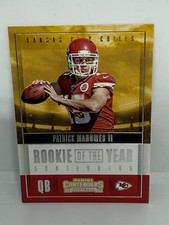Panini 2017 Contenders Patrick Mahomes II Rookie of the Year #RY-3 RC Insert