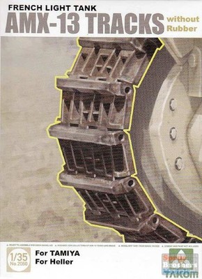 TAK02060 1:35 Takom AMX-13 Tracks without Rubber