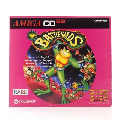 Commodore Amiga CD32: Battletoads - OVP (CBM CD-ROM PAL) Mindscape
