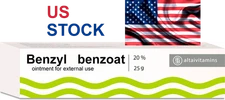 Benzyl 20% scabies treatment creme mite & lice 25g