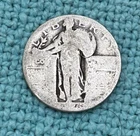 1926 P Philadelphia Mint Standing Liberty Quarter Partial Date Worn