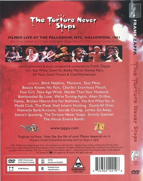 Frank Zappa - An Evening With Frank Zappa During Which...The Torture Never Stops - Imagem 2 de 4