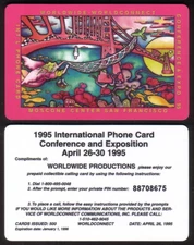 International Phone Card Conference & Expo San Francisco 04/95 Phone Card