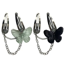 Butterflys Barrettes y2kBobby Pins Hair Bangs Clip y2kHairpin y2kHair Clip