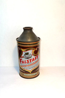 FALSTAFF CONE TOP BEER CAN FROM OMAHA NB. IRTP NICE!!!