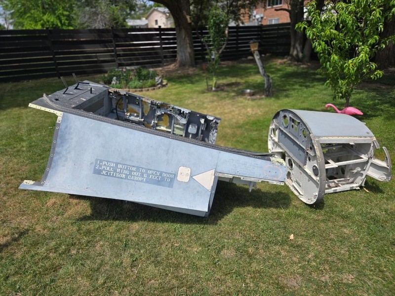 F-16 Cockpit section for simulator