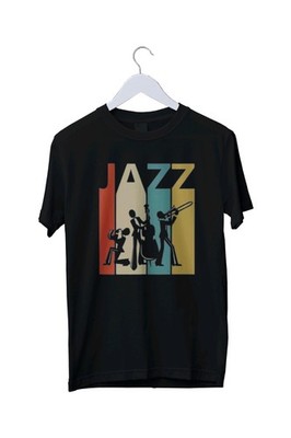 Jazz Musik Liebhaber Geschenk Grafikdruck Herren Unisex T-Shirt S M L XL 2 3 4 XL 