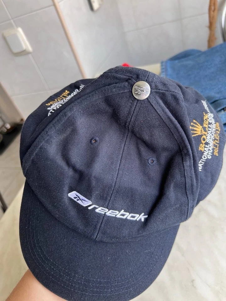 RARO ROLEX REEBOK CAMPEONATO NACIONAL PEQUEÑO UNIVERSITARIO 99/2000s DE COLECCIÓN Gorra Sombrero Foto 3 de 4