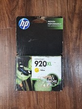 Genuine HP 920XL High Yield Yellow Ink OfficeJet 6500 7000 7500 Expired