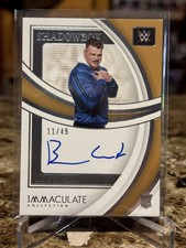 2022 Panini Immaculate Collection WWE Wrestling Cards Checklist 35