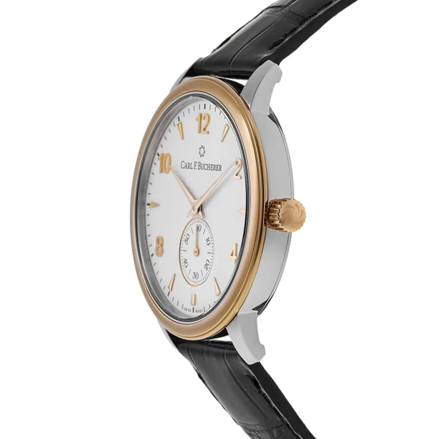 Nuevo Reloj Hombre Carl F. Bucherer Adamavi Cuerda Manual Plateado 00.10316.07.26.01 Foto 3 de 4