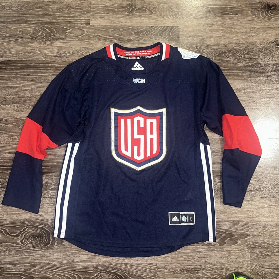 Camiseta de hockey del equipo de Estados Unidos Patrick Kane - Copa Mundial de Hockey 2016 Foto 2 de 4