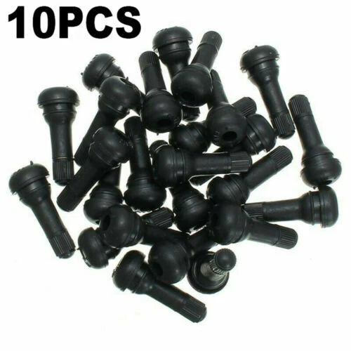 Tapones de válvula de vástago y tapones negros goma para ruedas de coche