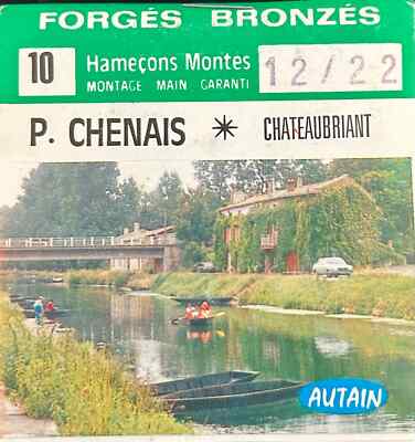 Hameçon Monté Autain Bleus Concours