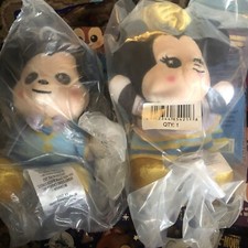 Disney Wishables 50th Anniversary Mickey  Minnie Set Plush Limited Release New