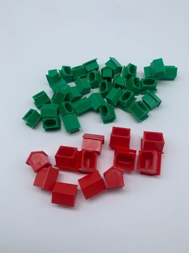 Monopoly Ersatzteile - alte DM Ausgaben PARKER - Geld Karten Figuren Häuser TOP - Bild 32 von 81