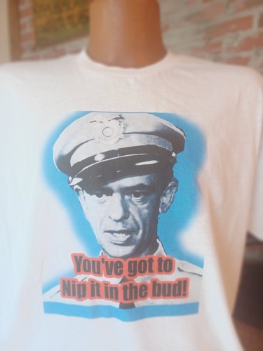 Andy Griffith Barney Fife You got to nip it in the Bud 2 t-shirt - Bild 3 von 5
