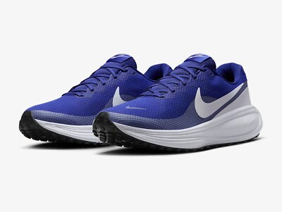 Men's Nike Revolution 8 Deep Royal Blue World Indigo Black White (HJ9198 401)