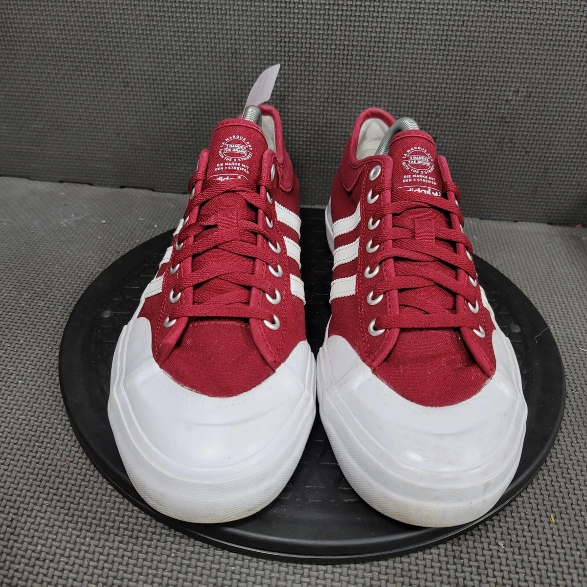 Adidas matchcourt sales burgundy