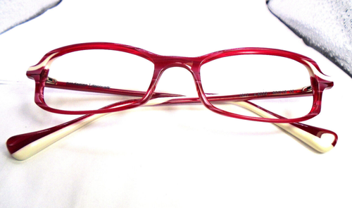 Prodesign Denmark 1627 c.4022 Pink/White 50-18 Womens Eyeglasses Frames - Picture 3 of 6