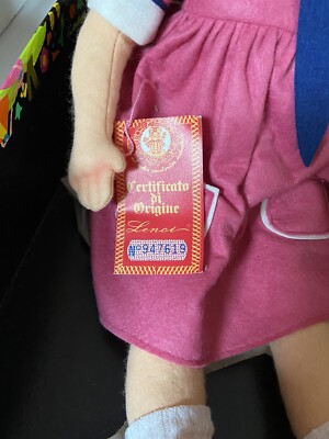 Poupée Lenci Martina 1991 – Feutrine Peinte à La Main – Fabriquée à Turin – NEUVE