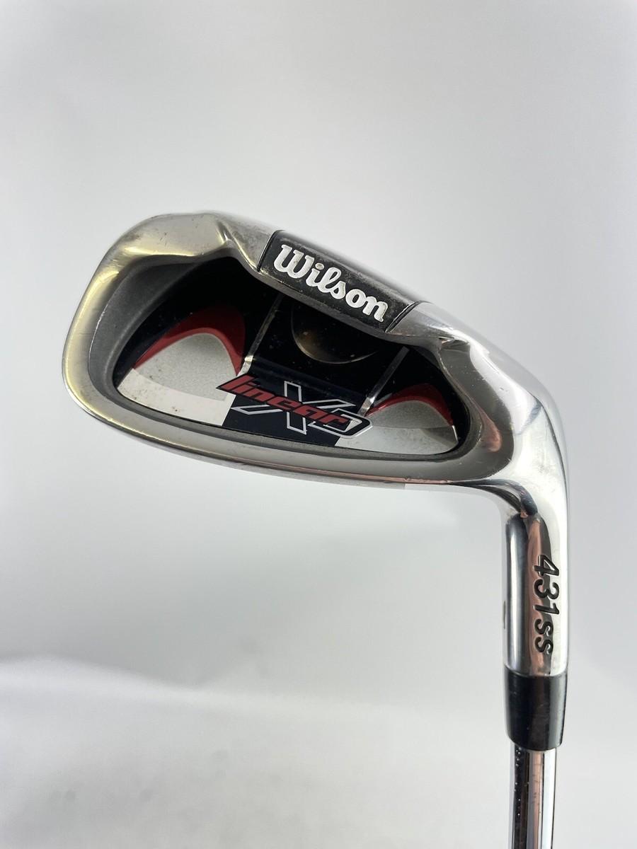 Wilson Linear XD 431ss Pitching Wedge Regular Steel Shaft Wilson Grip Wilson Linear XD 431ss Pitching Wedge Regular Steel Shaft Wilson Grip