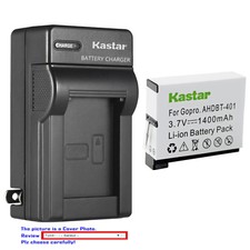 Kastar Battery Wall Charger for GoPro AHDBT-401  GoPro Hero 4 HD Silver Camera