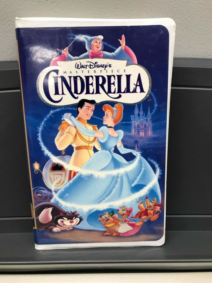 Cinderella (1995 VHS) Walt Disney's Masterpiece Collection, 5265