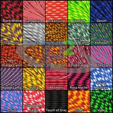 Paracord Outdoor Rope 7 Strand Core 550 Parachute Cord Tie Down Survival Snare