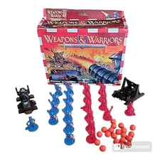 VINTAGE 1995 PRESSMAN WEAPONS & WARRIORS MIXED WEAPON PACKS GAME- REPLACEMENT 