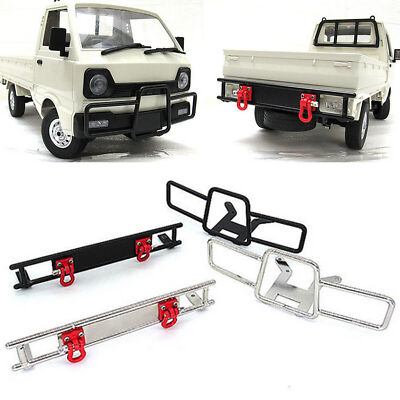 For WPL D12 RC Model Car Truck Modify Front Rear Bumper Frame Replacement Parts