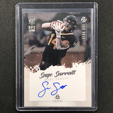 2021 Luminance Sage Surratt Year One Signatures Rps Edition Rookie Auto No Ss