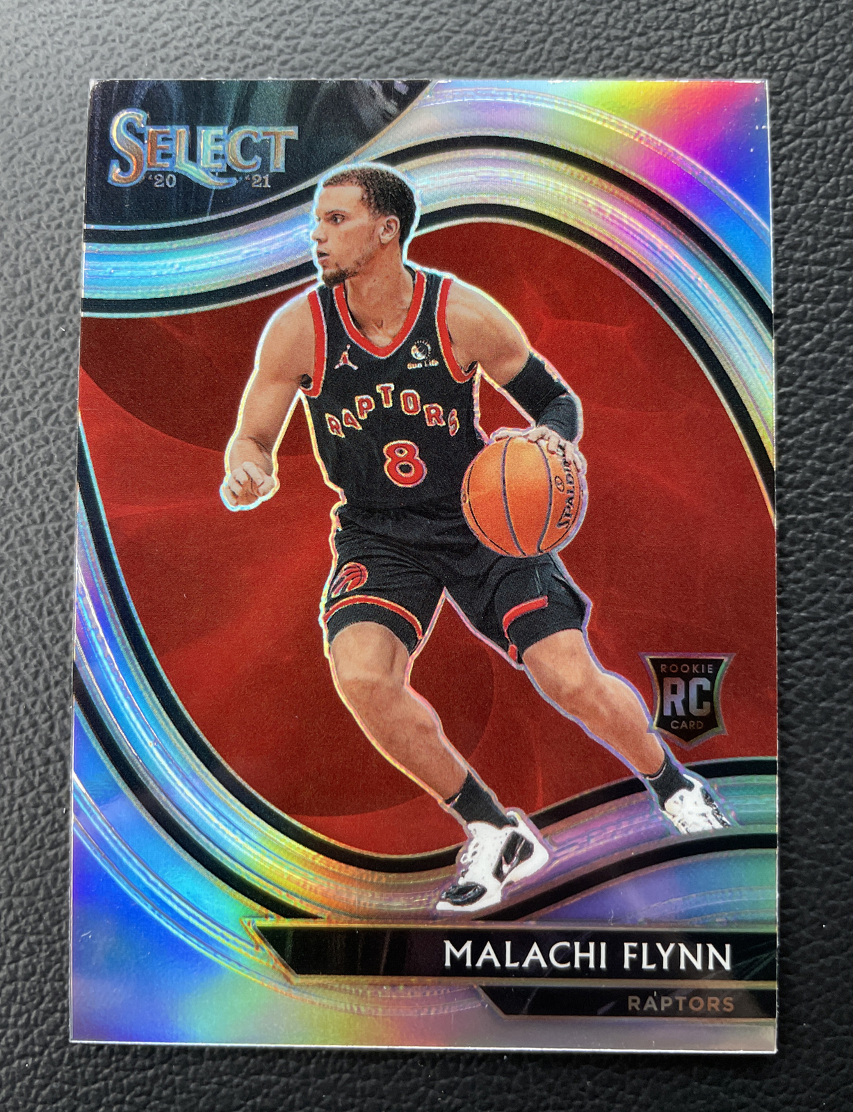2020-21 Panini Select Malachi Flynn Rookie RC SILVER COURTSIDE PRIZM