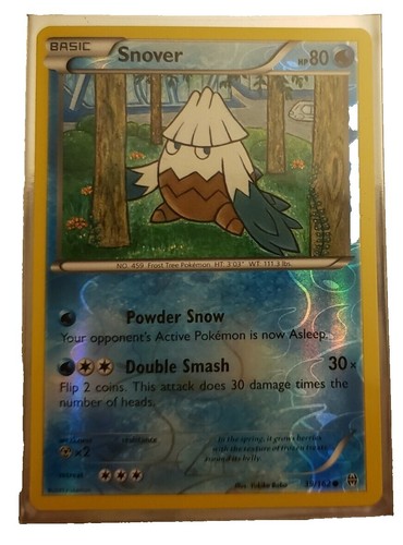 Pokemon TCG - Axew (108/162) - XY Breakthrough Reverse Holo Card - Common Rarity - View #2