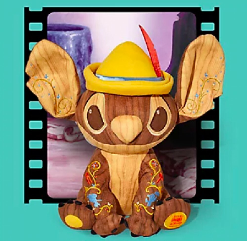 Disney Store Stitch Plush Pinocchio Stitch Crashes Japan
