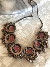 oxidized indian jewelry necklace