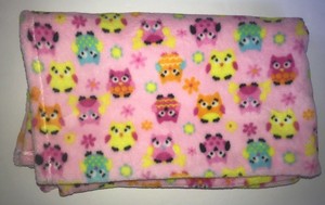 owl baby blanket