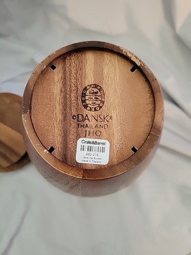 Danish Modern Dansk für Kiste & Fass gestocktes Holz Eiskübel - Bild 7 von 9