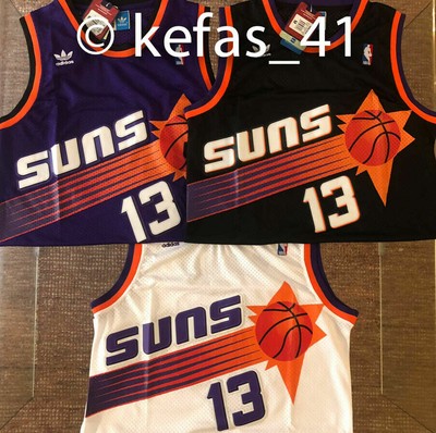 purple black and white jersey