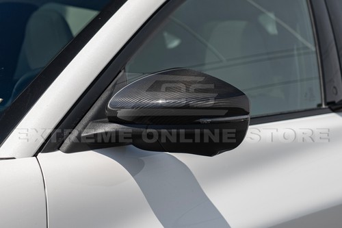 21-Up Ford Mustang Mach-E | GM Estilo Fábrica FIBRA DE CARBONO Tapa Espejo Tapa Par - Imagen 17 de 24